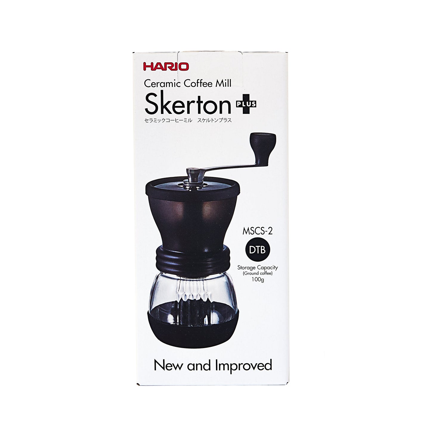 Hario Skerton PLUS Kaffeemühle Verpackung