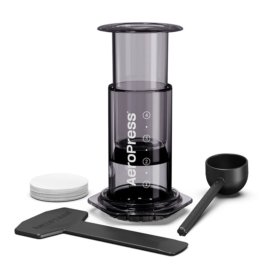 AeroPress Clear Kaffeebereiter Clear Black, Lieferumfang