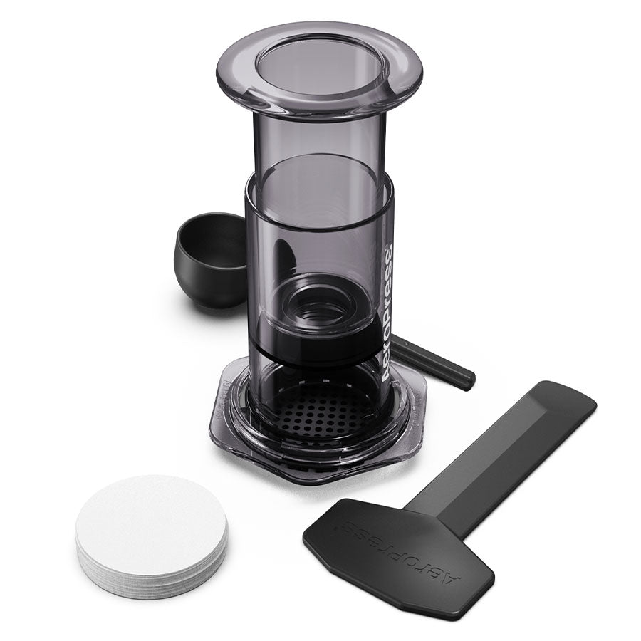 AeroPress Clear Kaffeebereiter Clear Black, Lieferumfang