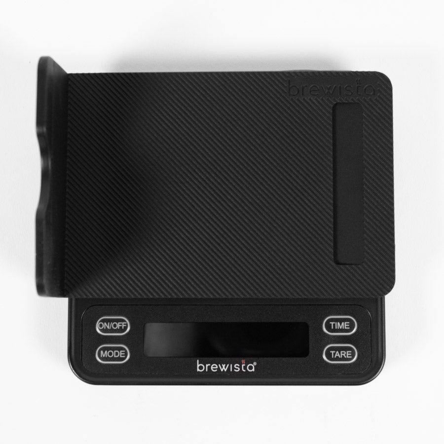 Brewista Smart Scale III Digitale Waage mit USB-C mit Silikonpad für Siebträgerablage