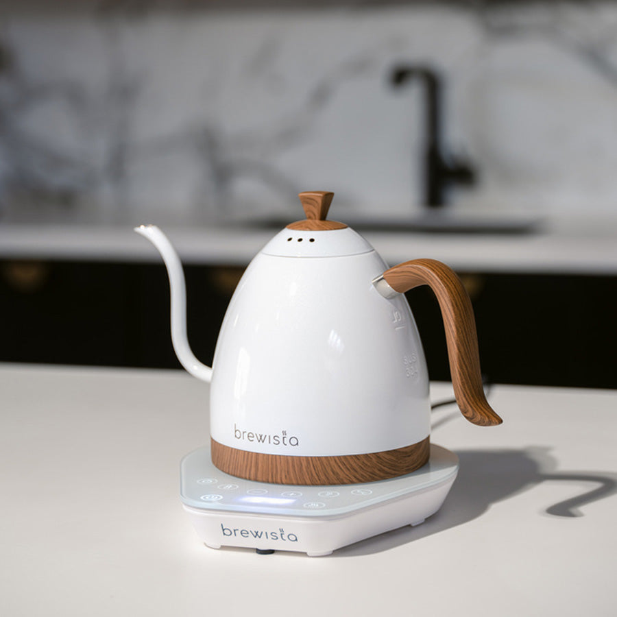 Brewista Wasserkocher Artisan Variable Digital Kettle - Pearl White/White Base 1l