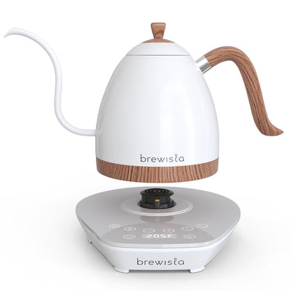 Brewista Wasserkocher Artisan Variable Digital Kettle - Pearl White/White Base 600 ml