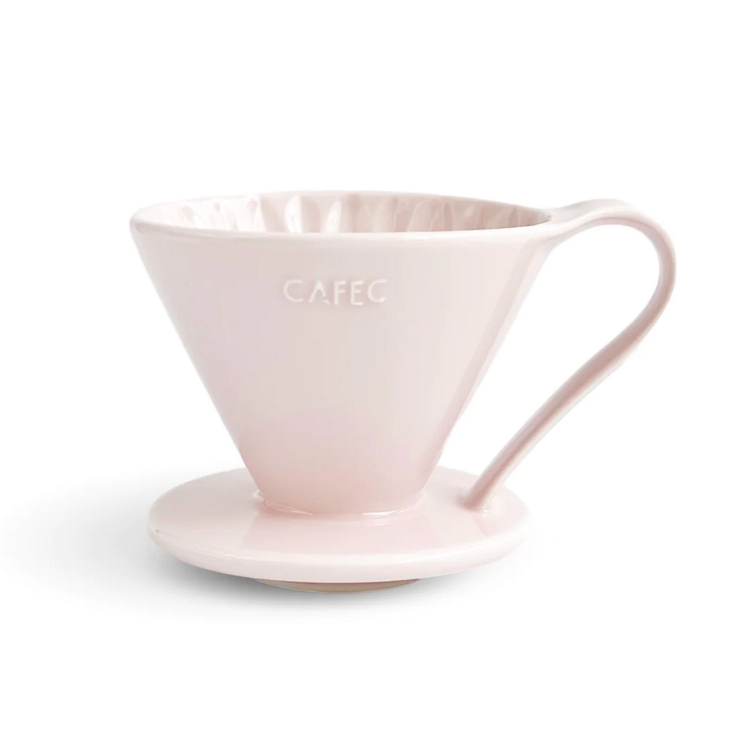 CAFEC Handfilter Arita Flower Dripper Pink