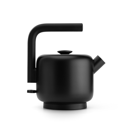 Fellow Clyde Electric Kettle Wasserkocher elektrisch, 1,5 l schwarz, Seitenansicht