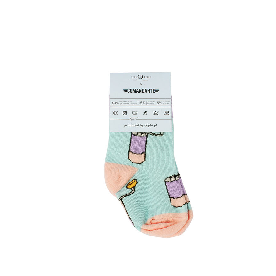 Comandante Baby Socken Pastell Gr. 14-19