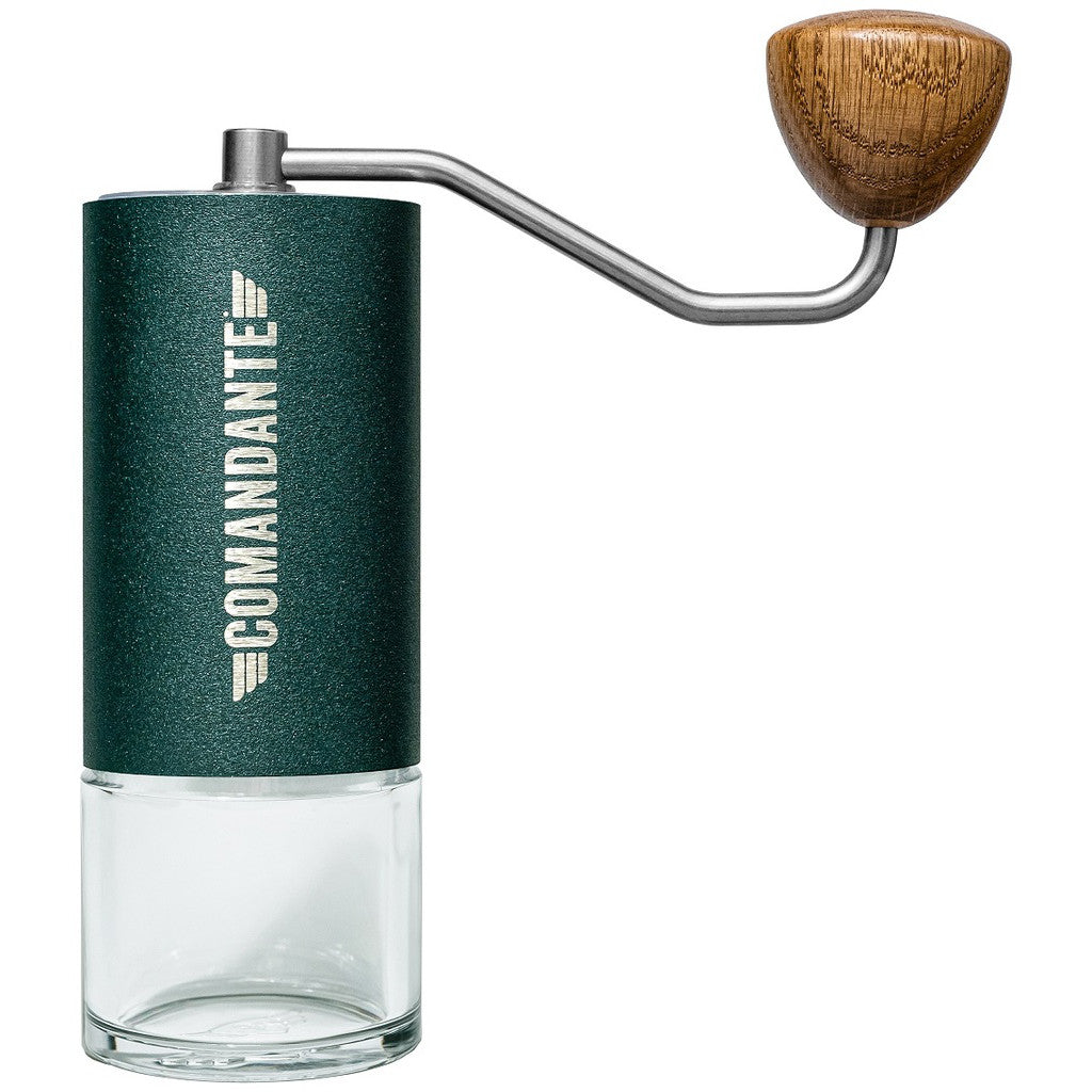 Comandante C40 MK4 Handkaffeemühle Racing Green