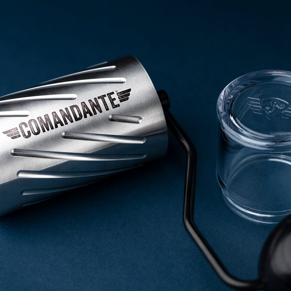 Comandante Kaffeemühle C60 Baracuda Brushed Steel