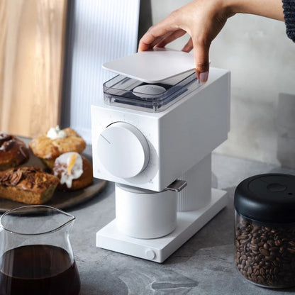 Fellow Ode Brew Grinder elektrische Kaffeemühle, matt-weiß