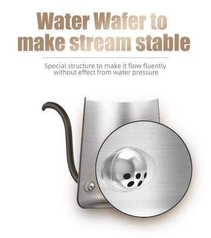 Timemore Wasserkessel Fish 03 Pour Over Kettle 600 ml, matt-schwarz