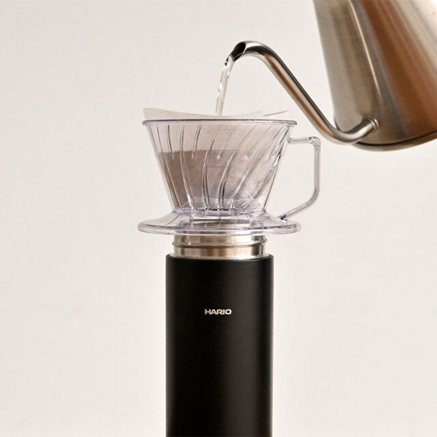 Kaffeezubereitung mit dem Hario Pegasus Dripper Handfilter Clear 01