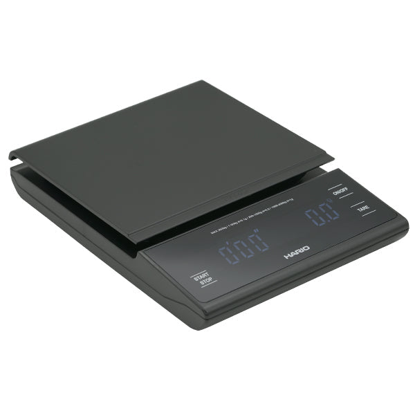 Hario Waage V60 Drip Scale New mit Timer, VSTW-3000-B