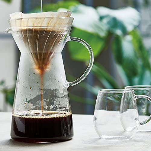 Hario V60 Glass Iced Coffee Maker transparent, 700 ml