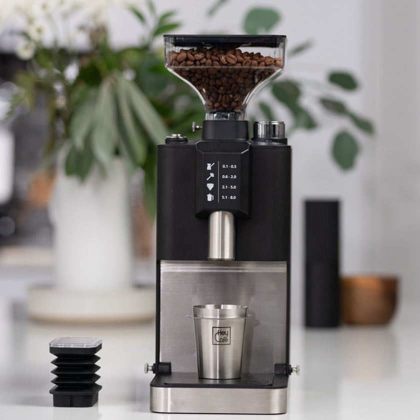 HeyCafé Jack Allround Grinder Elektrische Kaffeemühle schwarz