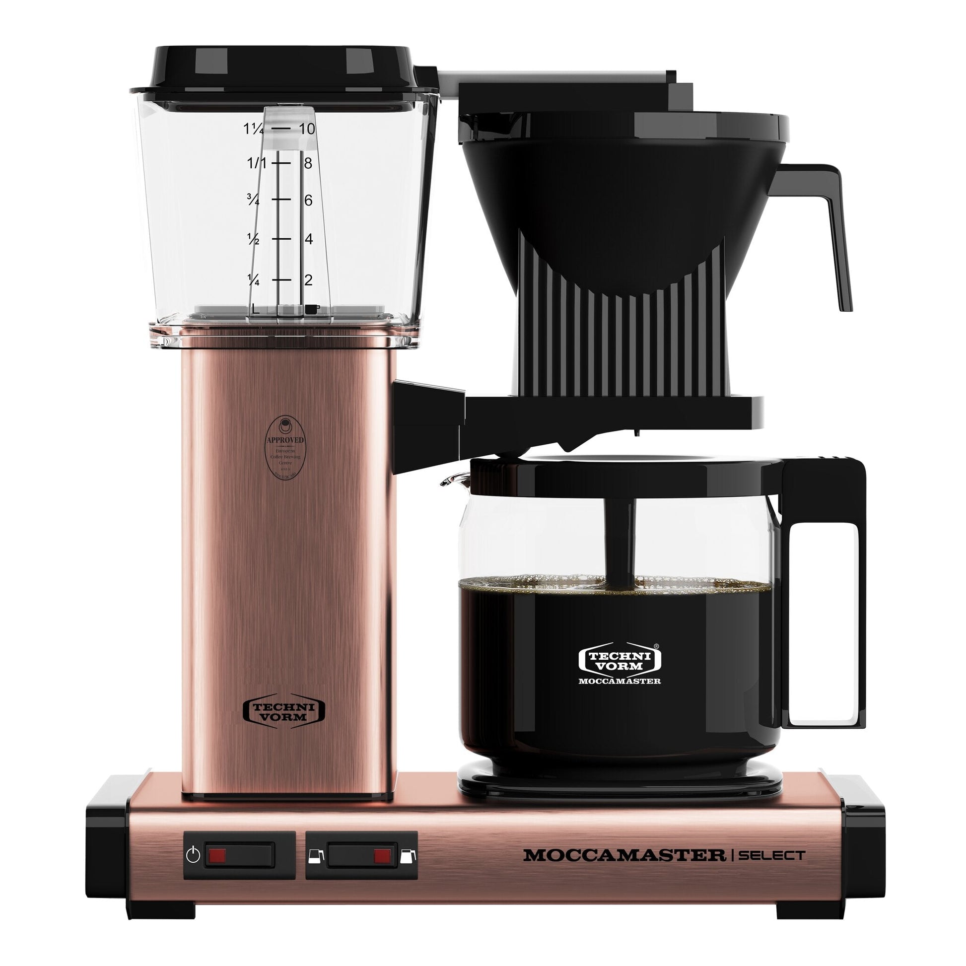 Moccamaster KBG Select Filterkaffeemaschine Copper