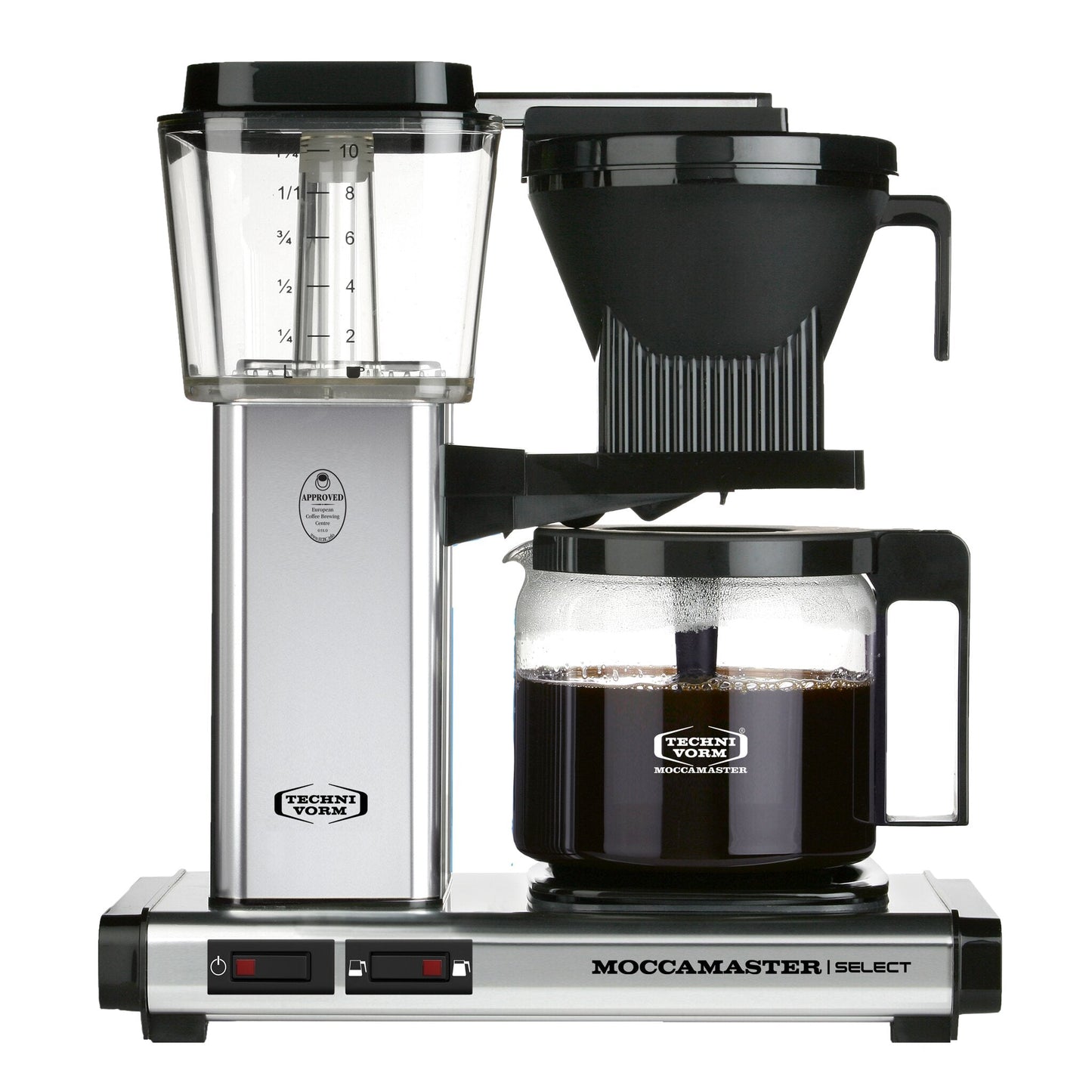 Moccamaster KBG Select Filterkaffeemaschine Polished Silver