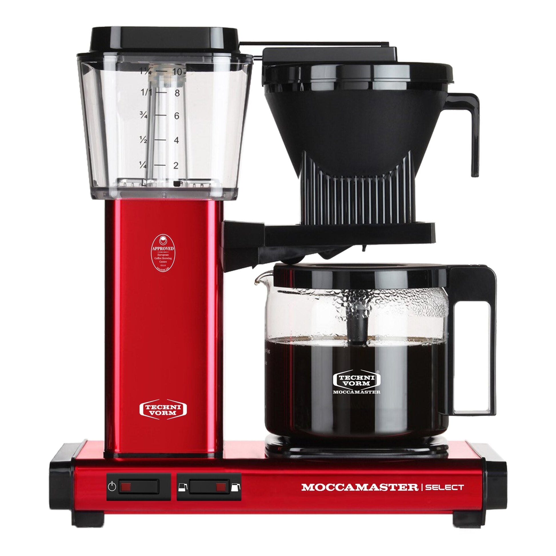 Moccamaster KBG Select Filterkaffeemaschine Red Metallic