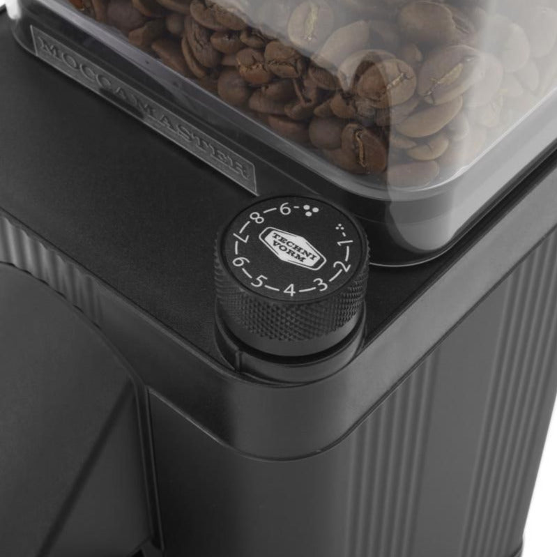 Moccamaster KM5 elektrische Kaffeemühle Matt Black