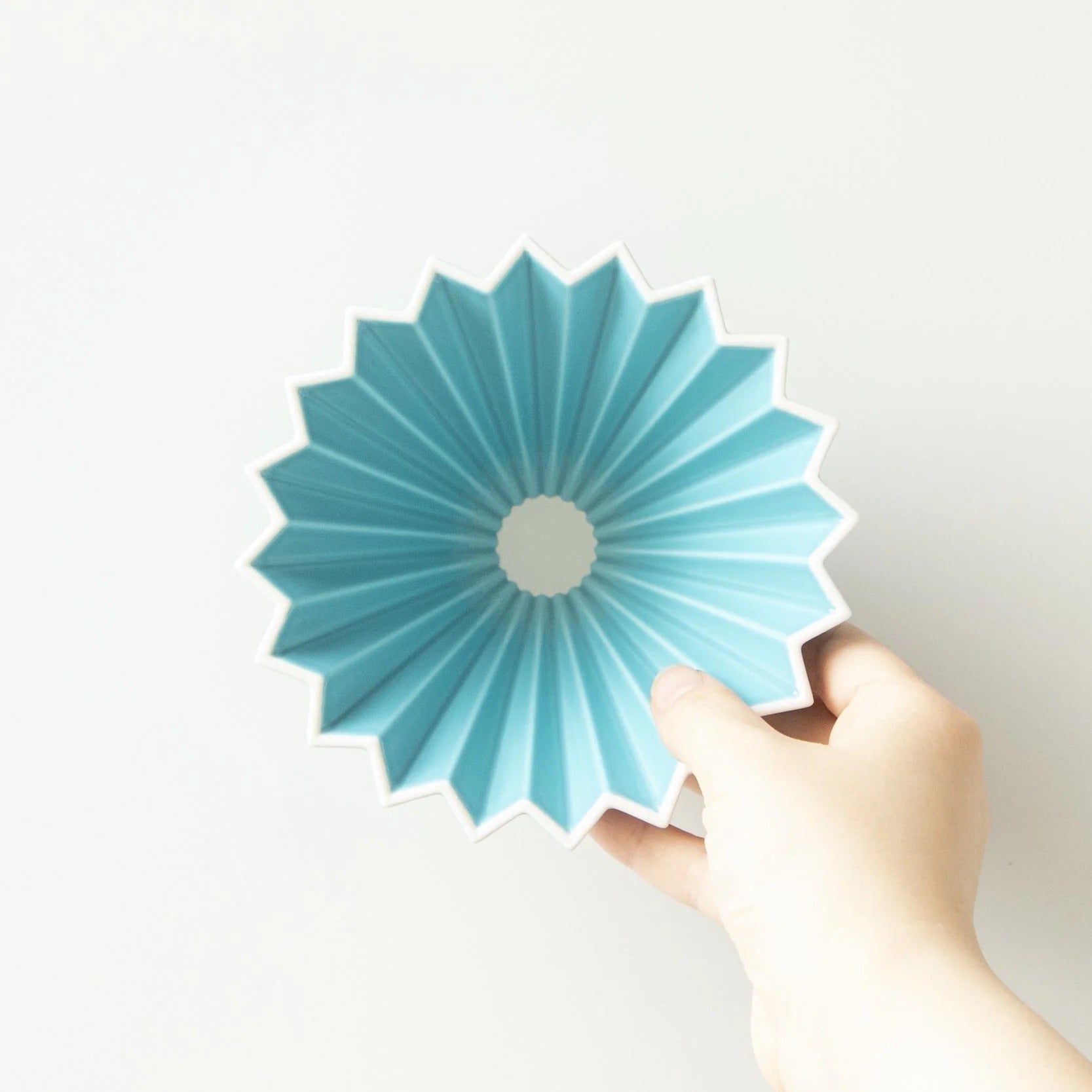 Origami Handfilter Dripper M Turquoise