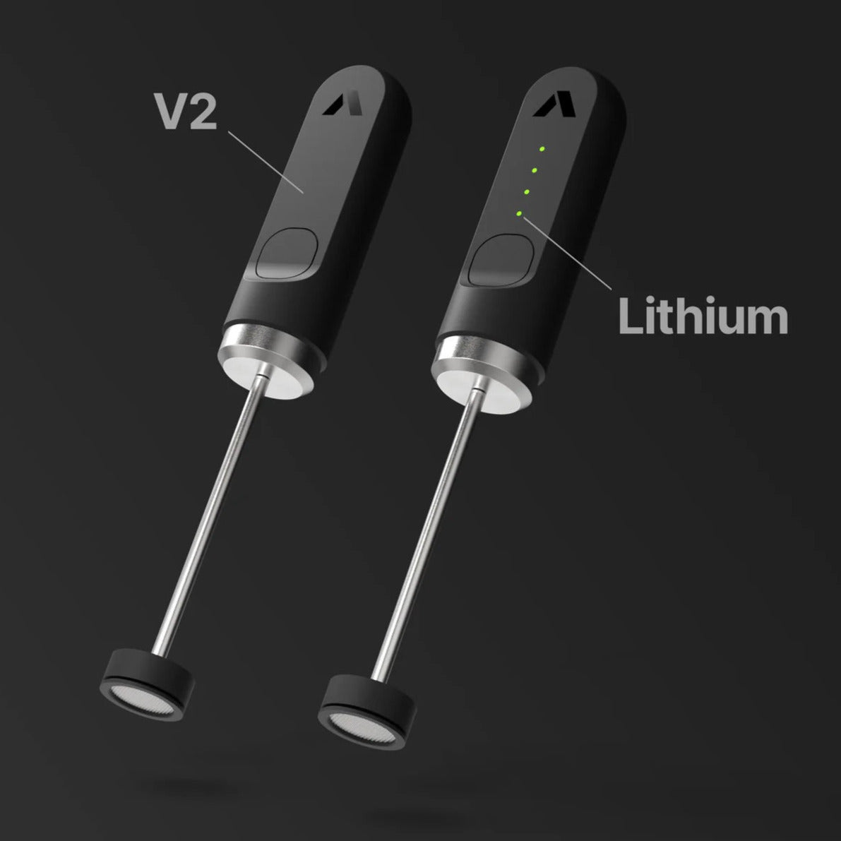 Subminimal Nanofoamer Milchaufschäumer V2 und Lithium