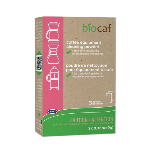 BioCaf Nettoyant Machine à Café Poudre Nettoyante 3x9 g