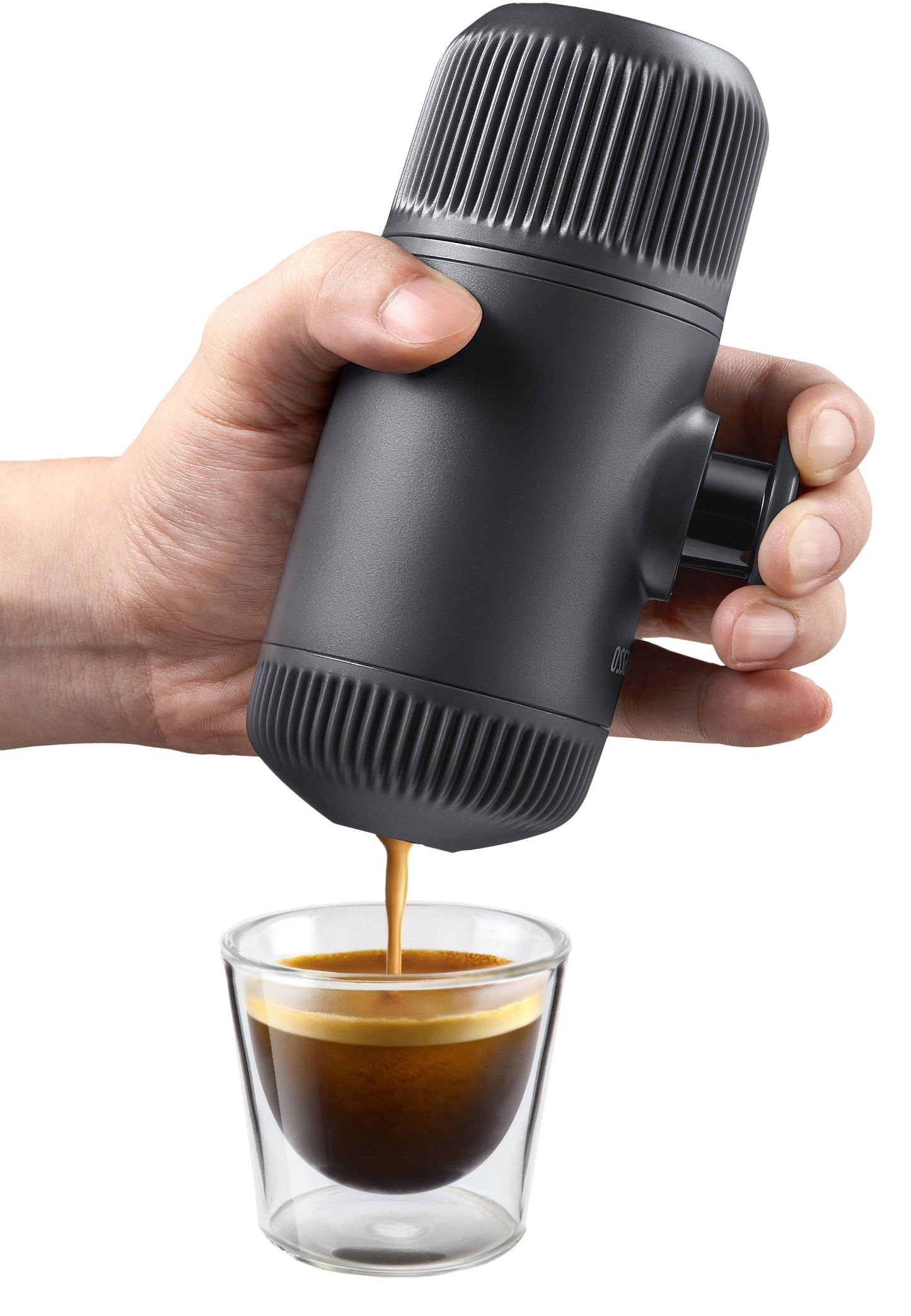 Wacaco Nanopresso tragbare Espressomaschine Zubereitung