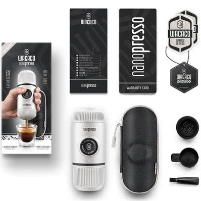 Wacaco Nanopresso tragbare Espressomaschine Lieferumfang