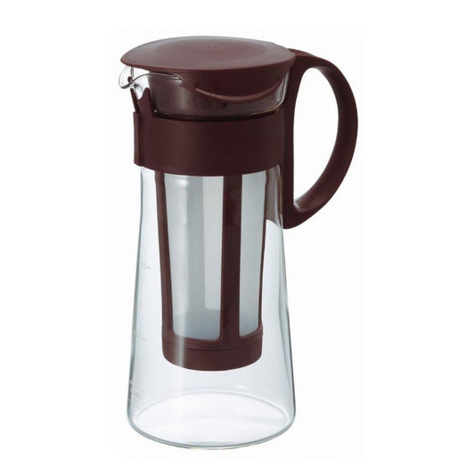 Hario Cold Brew Kaffeebereiter Mizudashi Coffee Pot, 600 ml, Brown