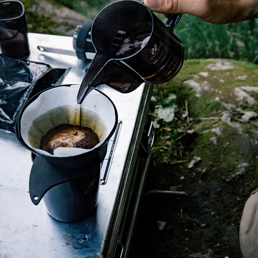 Zebrang Outdoor Measure Drip Pot Messbecher für unterwegs