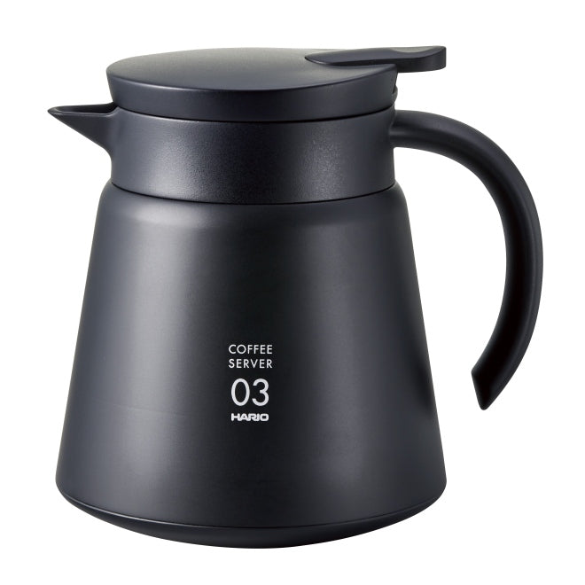 Hario Kanne V60 Heat Coffee Server 800 Gr. 03 schwarz